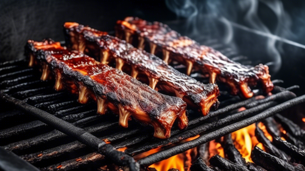 Grilling Ribs on a Charcoal Grill - Ed's Belly Bustin BBQ